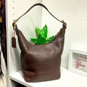 Coach Leather Shoulder Bag